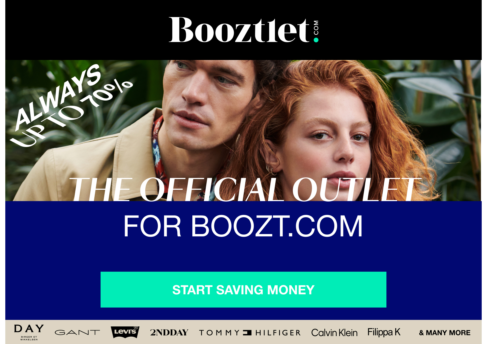  Boozuet: B T d % it N . g N W b N N START SAVING MONEY DAY arT VERY 2NDDAY TOMMYMHILFIGER CahinKlein FiippaK MANY MORE 